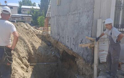 Összedőlt az újvidéki Vízművek igazgatósági épületének egy része