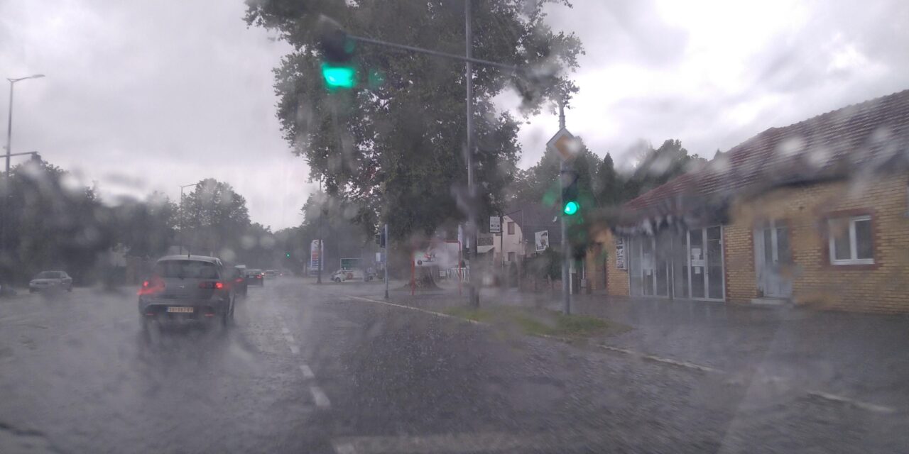 Óriási felhőszakadás volt Palicson és Hajdújáráson (Fotó+Videó)