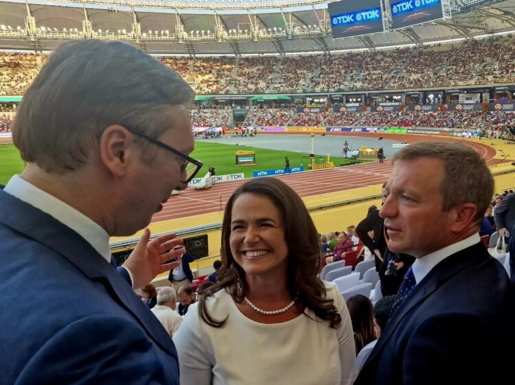 Novák Katalin: A háború árnyékában a sport béketeremtő természete felértékelődik