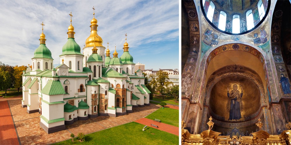 A Szent Szófiát az isztambuli Hagia Szophia riválisának szánták (Fotó: Wikipedia)