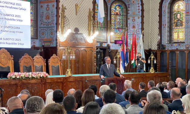 Mától Aleksandar Vučić Szabadka díszpolgára (Fotógaléria)