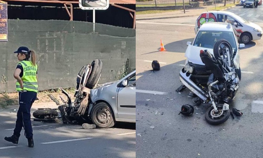 Súlyos motorbaleset történt Šabacon