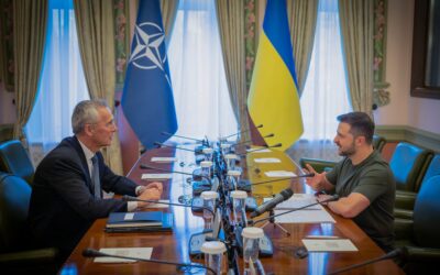 Stoltenberg váratlanul Kijevbe látogatott