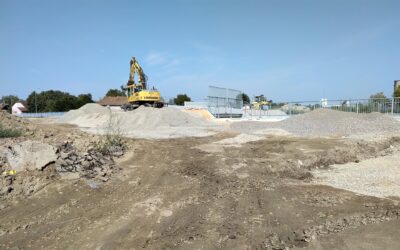 Megjavították a vasútépítés során megrongálódott kerítést Topolyán (Fotó)