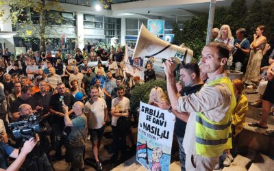 Jövő héten útra kel a „Szerbia az erőszak ellen” tüntetéssorozat