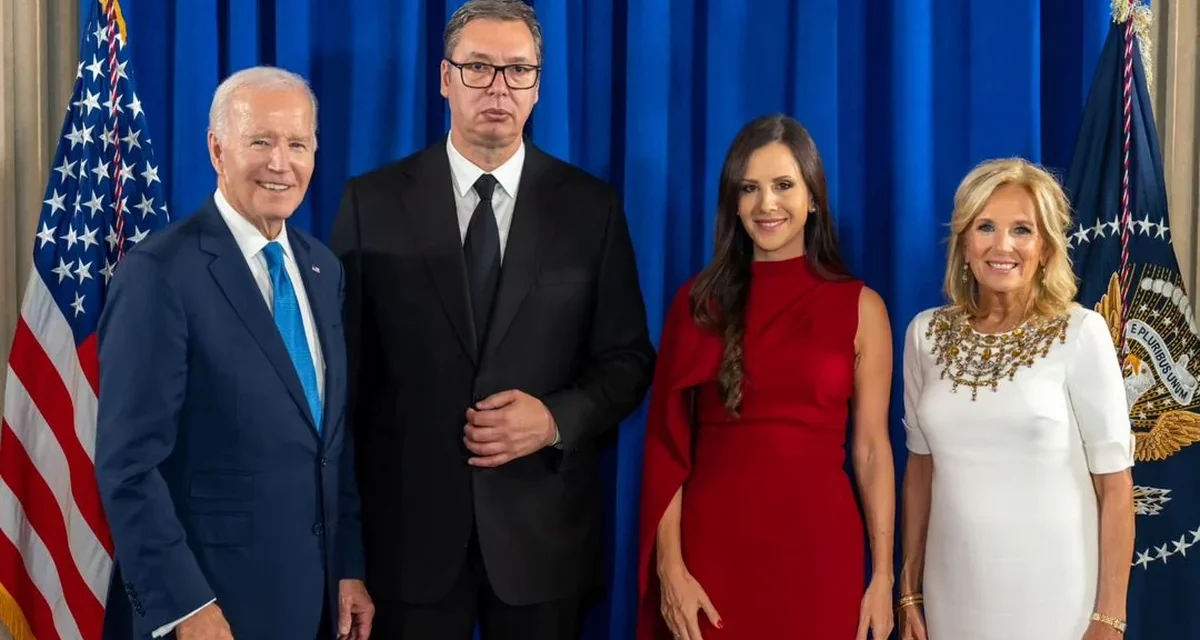 Joe Biden fogadta Aleksandar Vučićot