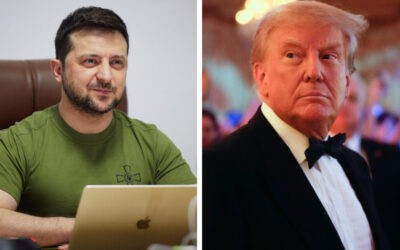 Az ukrán elnök felszólította Donald Trumpot béketerve közzétételére