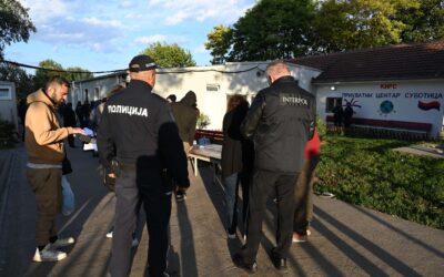 Több mint ötszáz személyt ellenőriztek Szabadkán és Zomborban, de nem tudni, mire jutottak