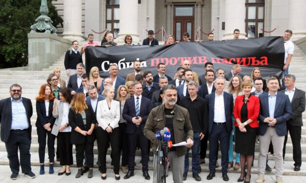 A Szerbia az erőszak ellen képviselői a szerbiai demokrácia helyzetéről beszélnek Strasbourgban