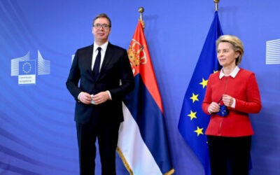 Vučić szerint szívélyes megbeszélést folytatott Brüsszelben