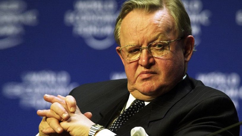 Meghalt Martti Ahtisaari