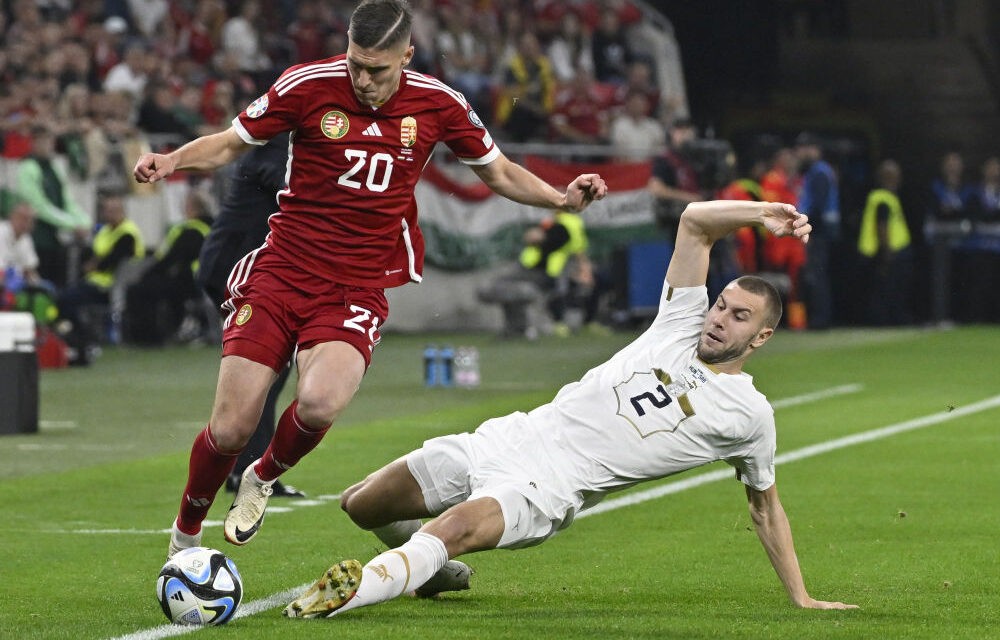 Magyarország megszerezte a vezetést Szerbia ellen