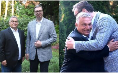 Vučić azt kérte Orbántól, hogy vétózza meg Brüsszelben a Szerbia elleni esetleges szankciókat