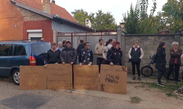 Tiltakozó séta és petíció Topolyán, Martináért