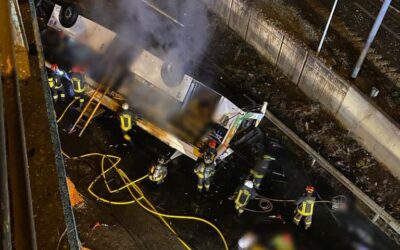 Tragikus buszbaleset Velencénél, legalább huszonegyen meghaltak