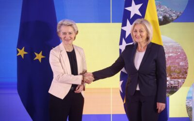 Ursula von der Leyen: Bosznia-Hercegovina jövője az EU-ban van