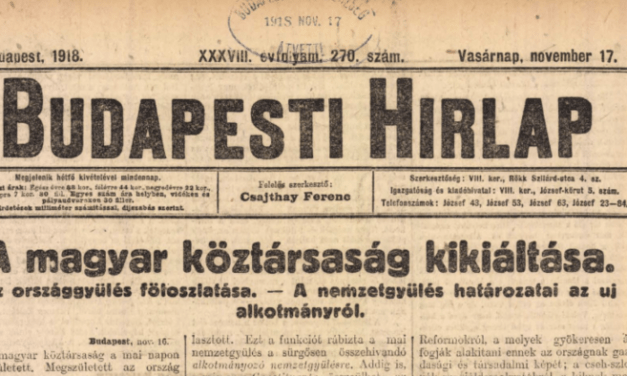 <span class="entry-title-primary">Százöt éve született az első magyar köztársaság</span> <span class="entry-subtitle">Történelmi lapszemle</span>