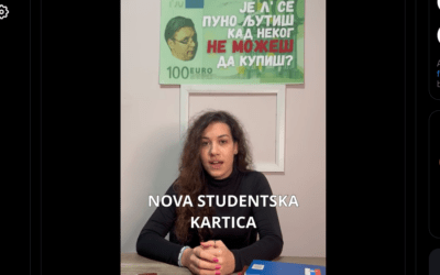 „A Vučić-féle egyetemistakártya sima átverés” (Videóval)