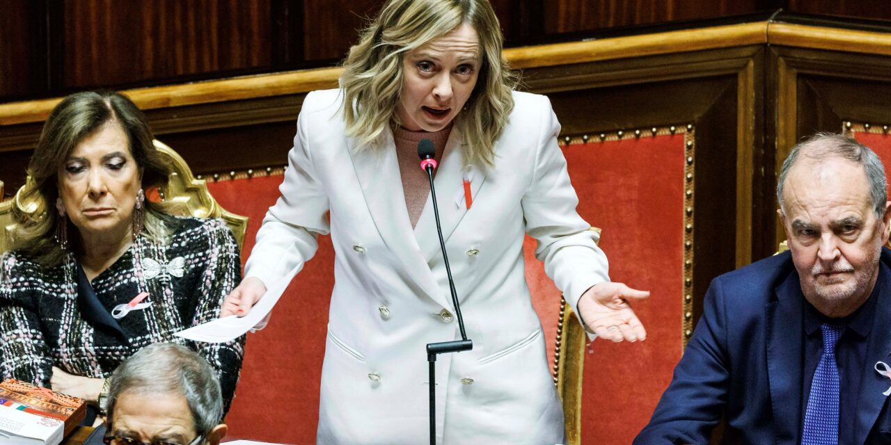 Szerbiába látogat Giorgia Meloni olasz kormányfő