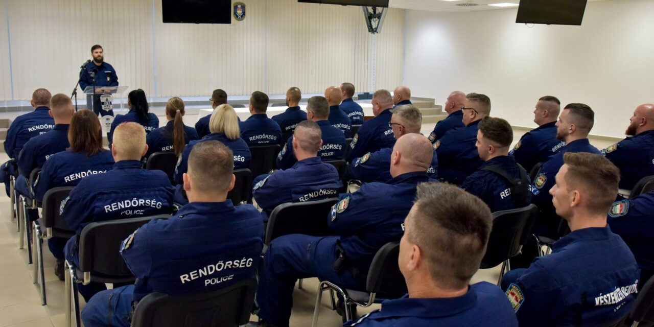 Újabb magyar rendőri egység indul Szerbiába