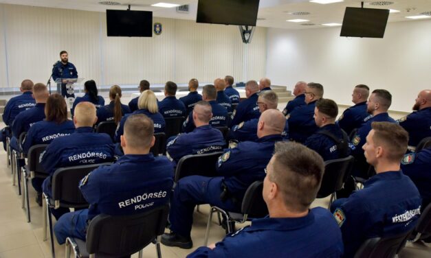 Újabb magyar rendőri egység indul Szerbiába