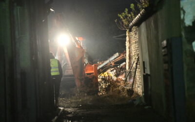 A mentőosztag megtalálta a romok alá szorult muzslyai asszonyt