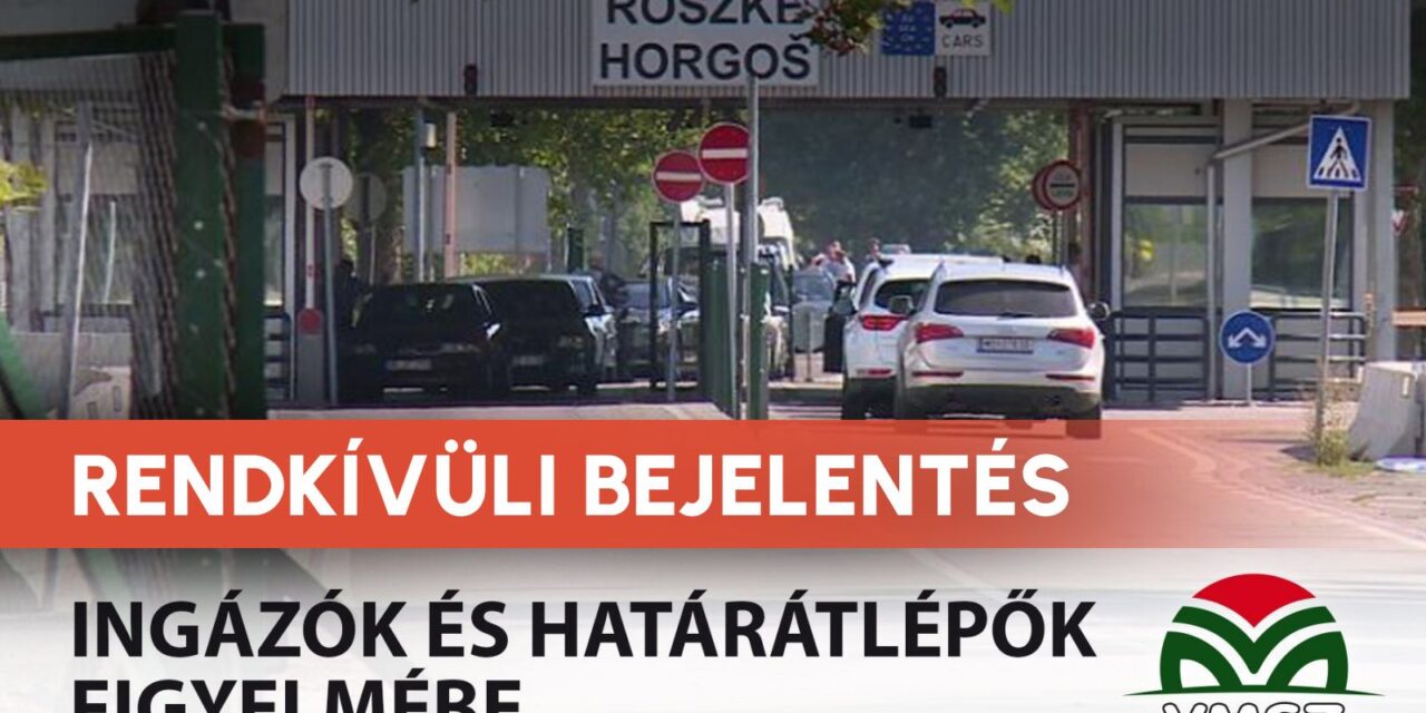 Pásztor Bálint: Éjjel-nappal üzemel majd a horgosi közúti átkelő