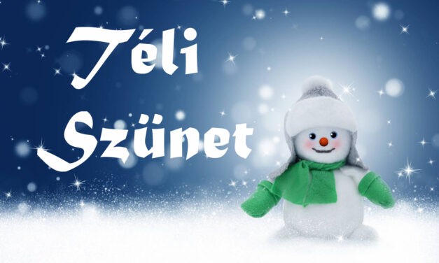 Egy hónap múlva kezdődik a téli szünidő