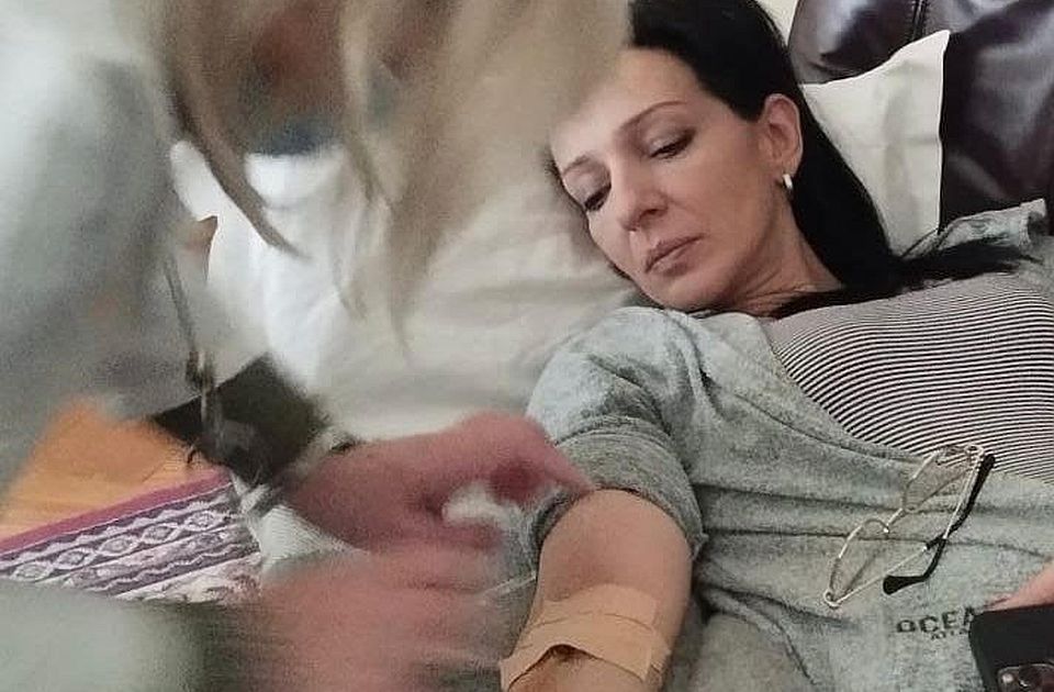 Marinica Tepić infúzióra került