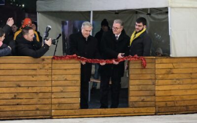 Megnyílt a zentai műjégpálya