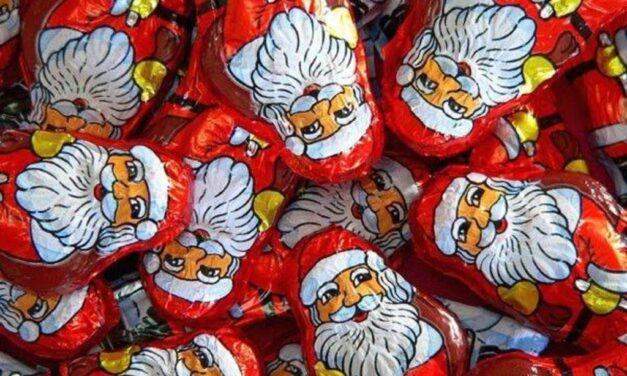 Gyermekmunkával gyártott csokimikulások