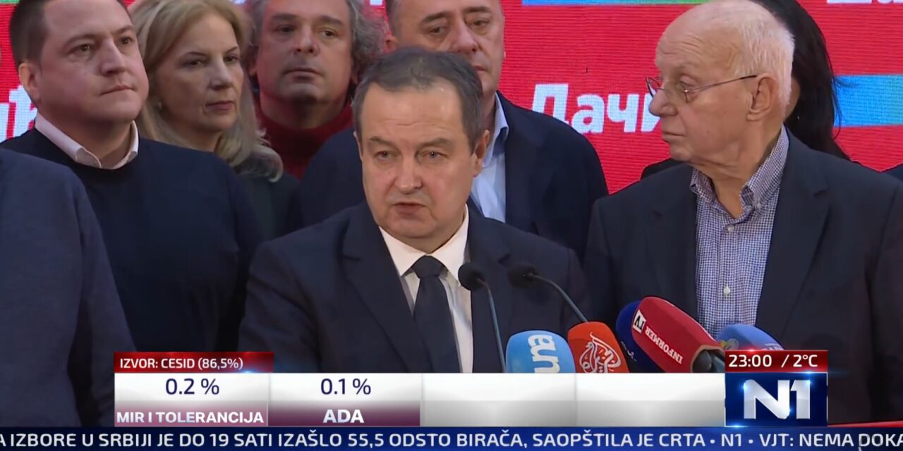 Dačić beharangozta lemondását