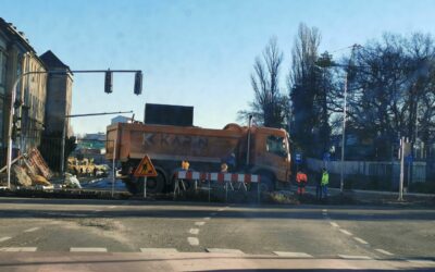 Reggel még nem indult el a forgalom a Makszim Gorkij utcai aluljárón