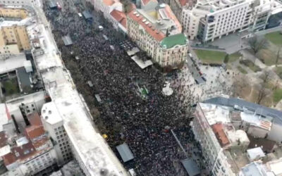 Az egyetemisták is csatlakoztak a ProGlas tüntetéséhez