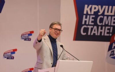 Tovább csökkent Vučić támogatottsága Már nem éri el a negyven százalékot sem