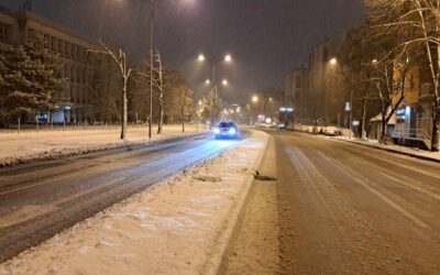 Egész nap havazhat Újvidéken, nehézkes a közlekedés