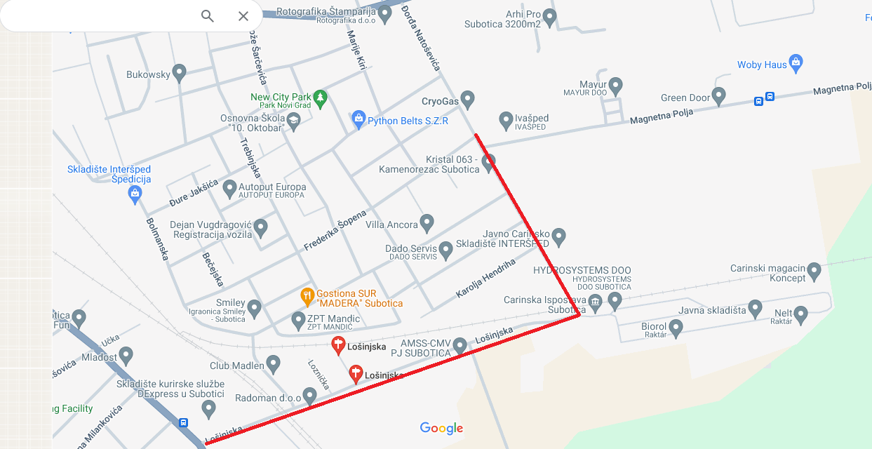 Megint lezárják Szabadka egyik kerülőútját