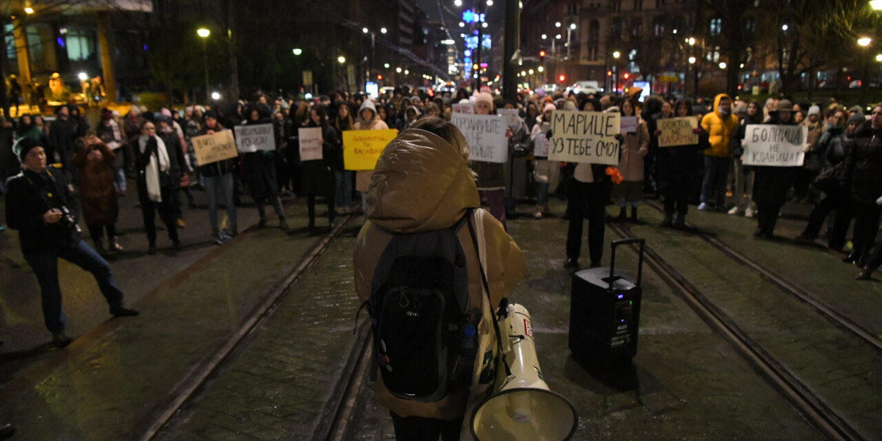 Befejeződött a szülőszobai erőszak elleni tüntetés Belgrádban