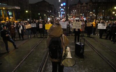 Befejeződött a szülőszobai erőszak elleni tüntetés Belgrádban