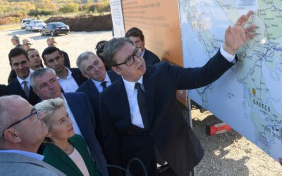 Új gázvezeték épül Magyarország felé Niš és Horgos között