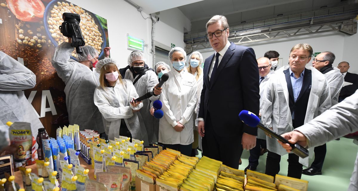 Megkezdte működését az új, szerbiai Nestlé gyár