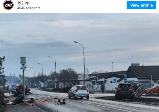 Súlyos közlekedési baleset történt Szabadkán