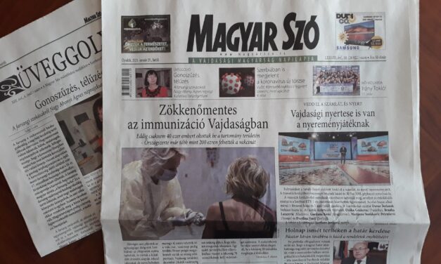 Az idén is 1,4 millió euró jut az adófizetők pénzéből a Magyar Szónak