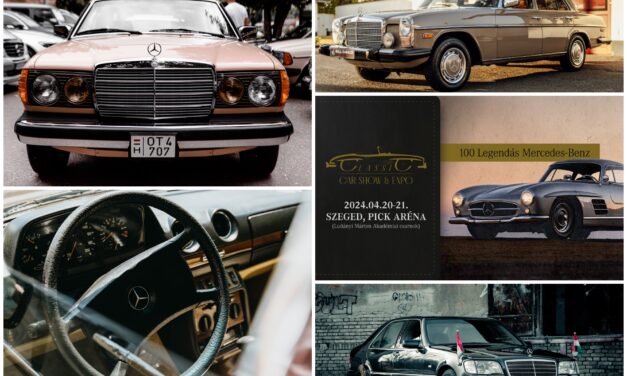 Száz legendás Mercedes egy helyen, Szegeden
