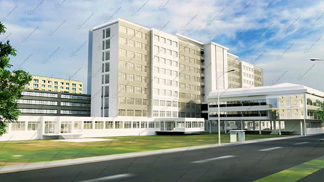 Így néz majd ki a felújított Szabadkai Közkórház