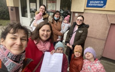 Kísérőt minden nőnek, minden szülészetre! Zentán, Topolyán és Szabadkán is átadták a kezdeményezést a kórházakban