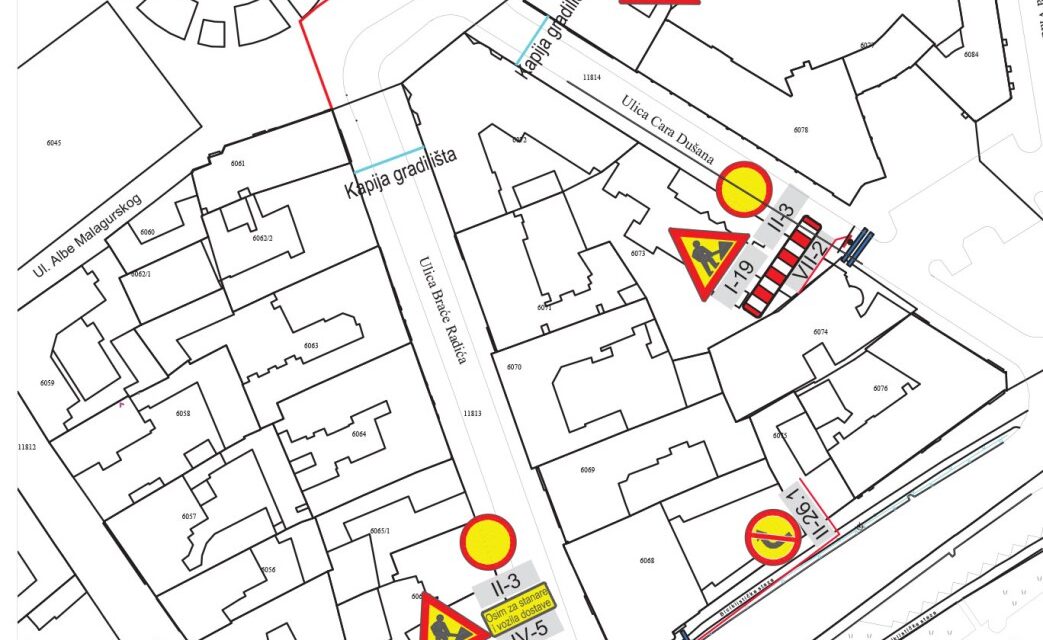 Ne feledje, hétfőtől két hónapra lezárják ezeket az utcákat Szabadkán