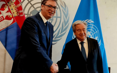 Vučić az ENSZ főtitkárával összegezte a Biztonsági Tanács ülésének főbb üzeneteit