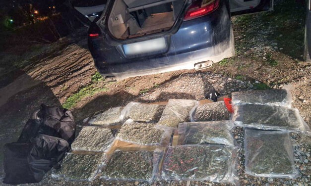 Ötvenkét kiló marihuánát foglaltak le a rendőrök