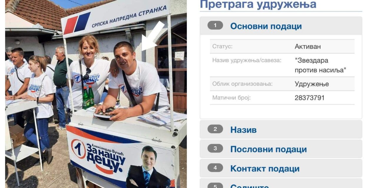 Zvezdara az erőszak ellen elnevezéssel alapított szervezetet egy haladópárti káder